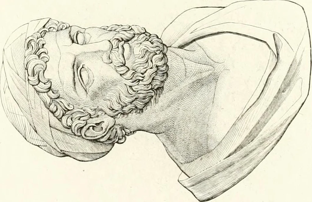 An illustration from Specimens from the Naples Museum : one hundred and sixty-eight plates, engraved on copper by the best Italian artists, illustrating four hundred and sixty-six objects from every branch of art and archaeology, 1889, leaf 190