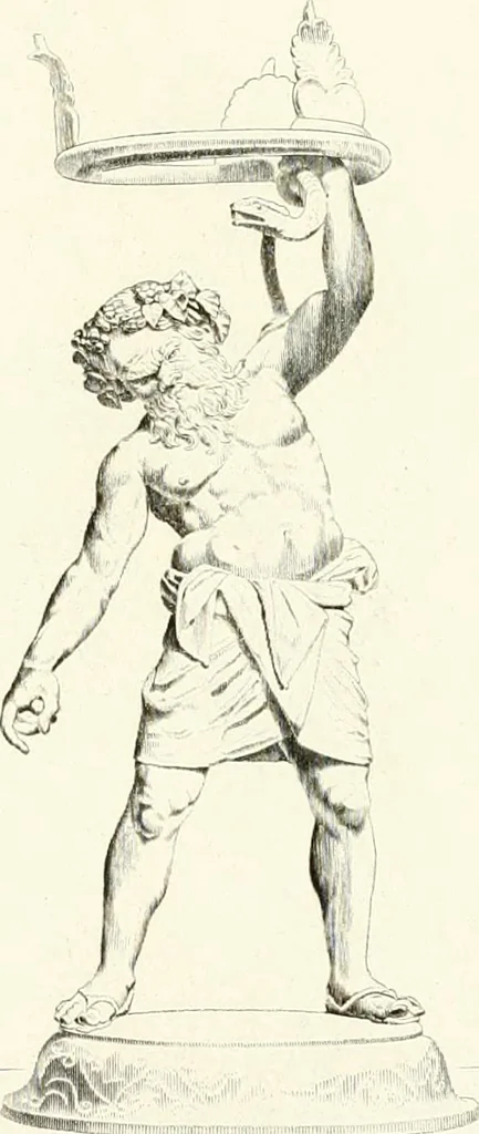 An illustration from Specimens from the Naples Museum : one hundred and sixty-eight plates, engraved on copper by the best Italian artists, illustrating four hundred and sixty-six objects from every branch of art and archaeology, 1889, leaf 194