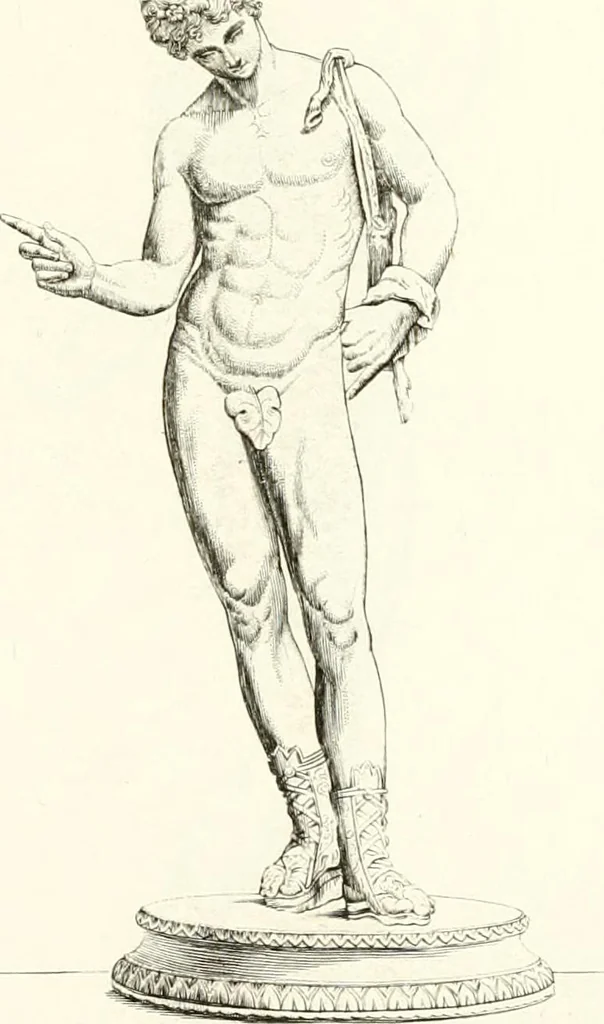 An illustration from Specimens from the Naples Museum : one hundred and sixty-eight plates, engraved on copper by the best Italian artists, illustrating four hundred and sixty-six objects from every branch of art and archaeology, 1889, leaf 196