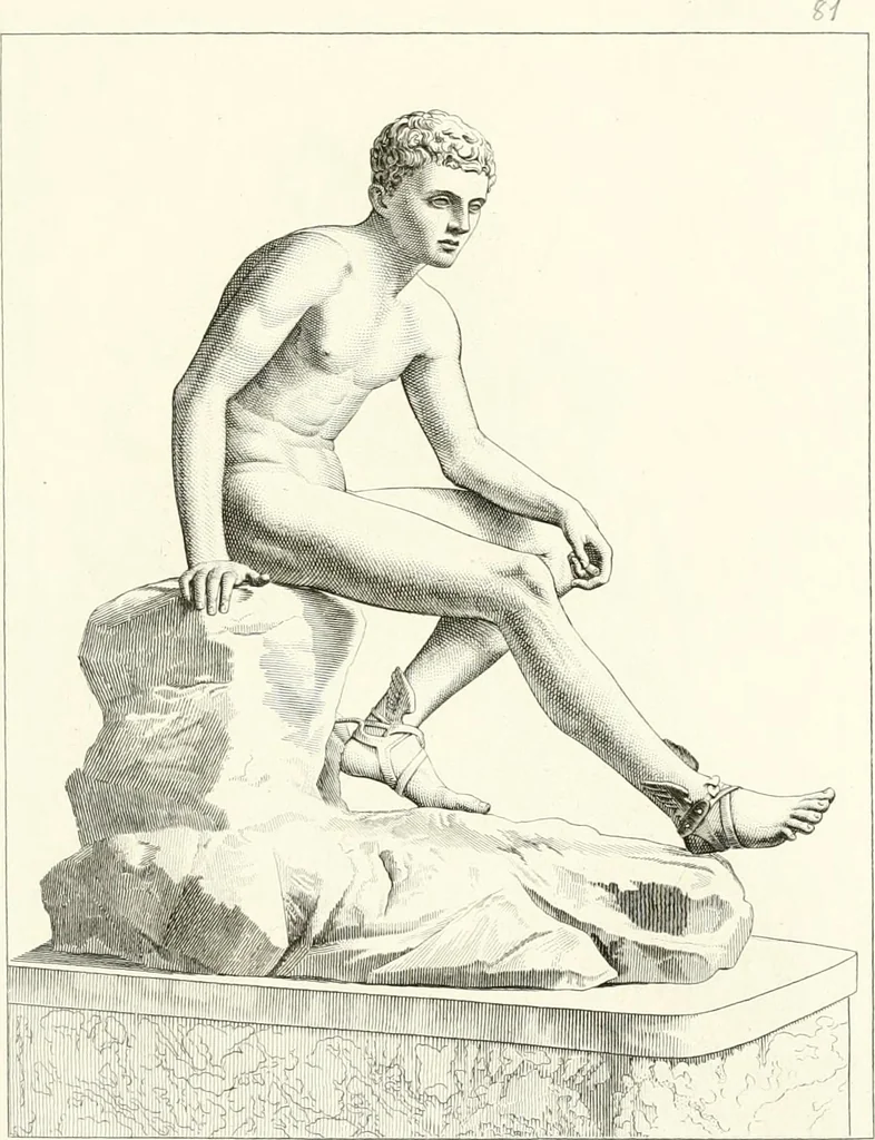 An illustration from Specimens from the Naples Museum : one hundred and sixty-eight plates, engraved on copper by the best Italian artists, illustrating four hundred and sixty-six objects from every branch of art and archaeology, 1889, leaf 204