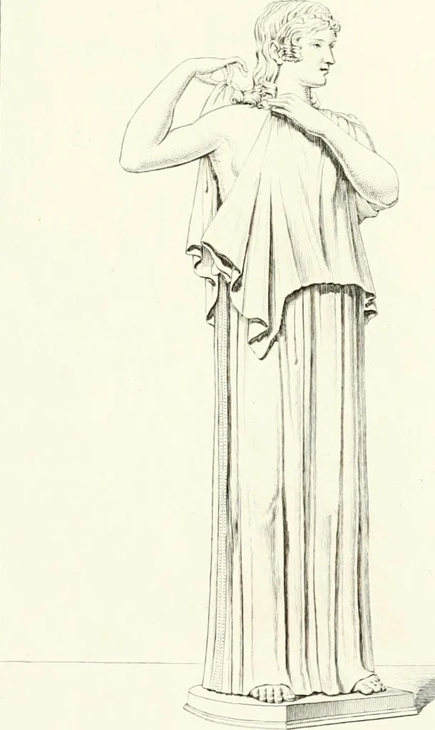 An illustration from Specimens from the Naples Museum : one hundred and sixty-eight plates, engraved on copper by the best Italian artists, illustrating four hundred and sixty-six objects from every branch of art and archaeology, 1889, leaf 216