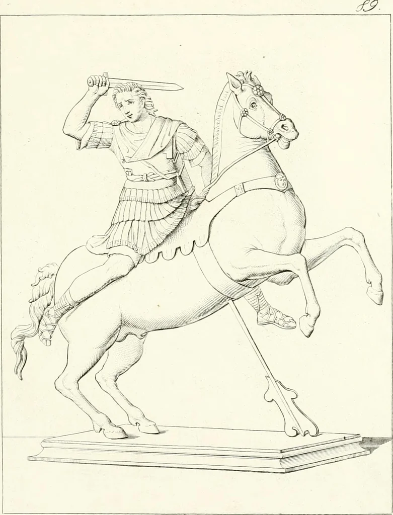 An illustration from Specimens from the Naples Museum : one hundred and sixty-eight plates, engraved on copper by the best Italian artists, illustrating four hundred and sixty-six objects from every branch of art and archaeology, 1889, leaf 220