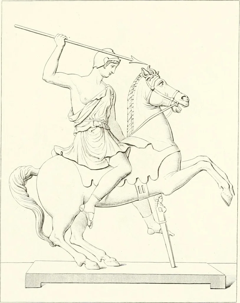 An illustration from Specimens from the Naples Museum : one hundred and sixty-eight plates, engraved on copper by the best Italian artists, illustrating four hundred and sixty-six objects from every branch of art and archaeology, 1889, leaf 222