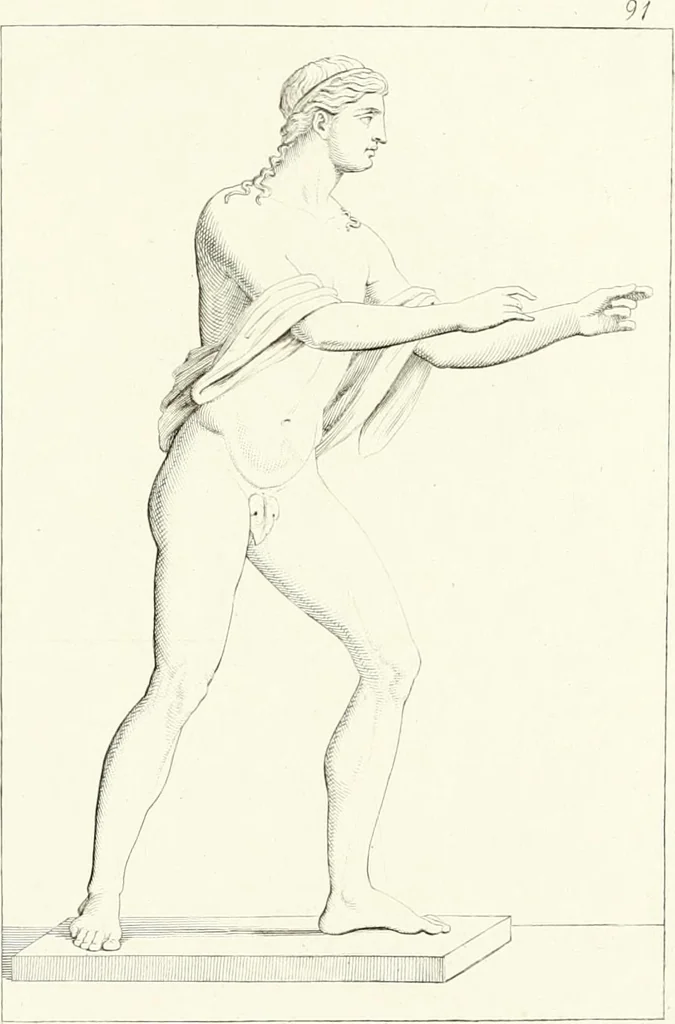 An illustration from Specimens from the Naples Museum : one hundred and sixty-eight plates, engraved on copper by the best Italian artists, illustrating four hundred and sixty-six objects from every branch of art and archaeology, 1889, leaf 224