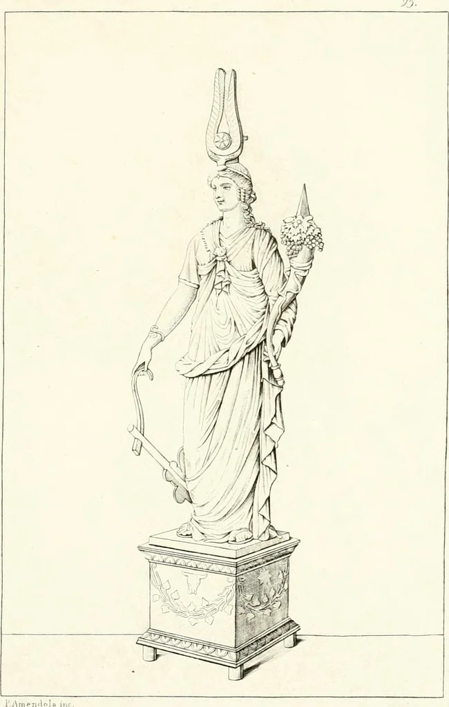An illustration from Specimens from the Naples Museum : one hundred and sixty-eight plates, engraved on copper by the best Italian artists, illustrating four hundred and sixty-six objects from every branch of art and archaeology, 1889, leaf 232