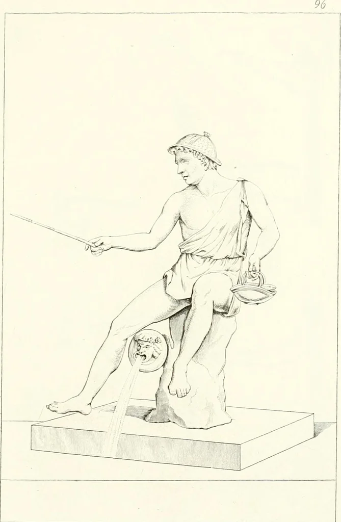 An illustration from Specimens from the Naples Museum : one hundred and sixty-eight plates, engraved on copper by the best Italian artists, illustrating four hundred and sixty-six objects from every branch of art and archaeology, 1889, leaf 234