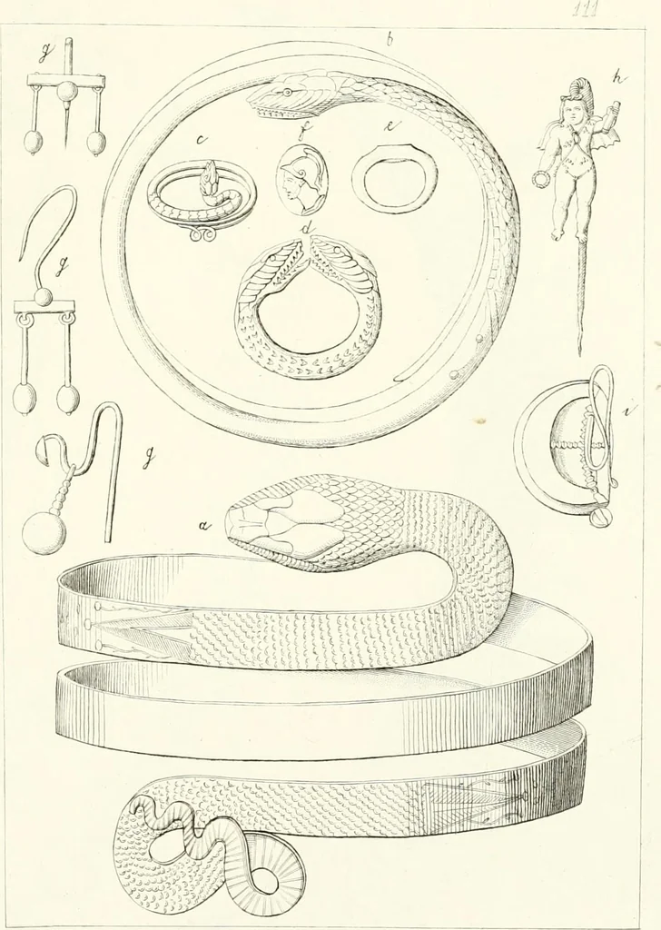 An illustration from Specimens from the Naples Museum : one hundred and sixty-eight plates, engraved on copper by the best Italian artists, illustrating four hundred and sixty-six objects from every branch of art and archaeology, 1889, leaf 264