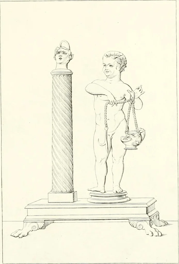 An illustration from Specimens from the Naples Museum : one hundred and sixty-eight plates, engraved on copper by the best Italian artists, illustrating four hundred and sixty-six objects from every branch of art and archaeology, 1889, leaf 274