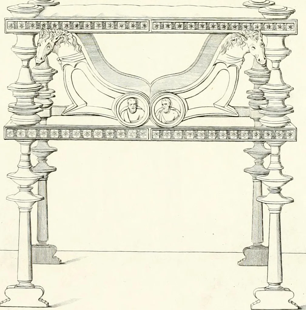 An illustration from Specimens from the Naples Museum : one hundred and sixty-eight plates, engraved on copper by the best Italian artists, illustrating four hundred and sixty-six objects from every branch of art and archaeology, 1889, leaf 284