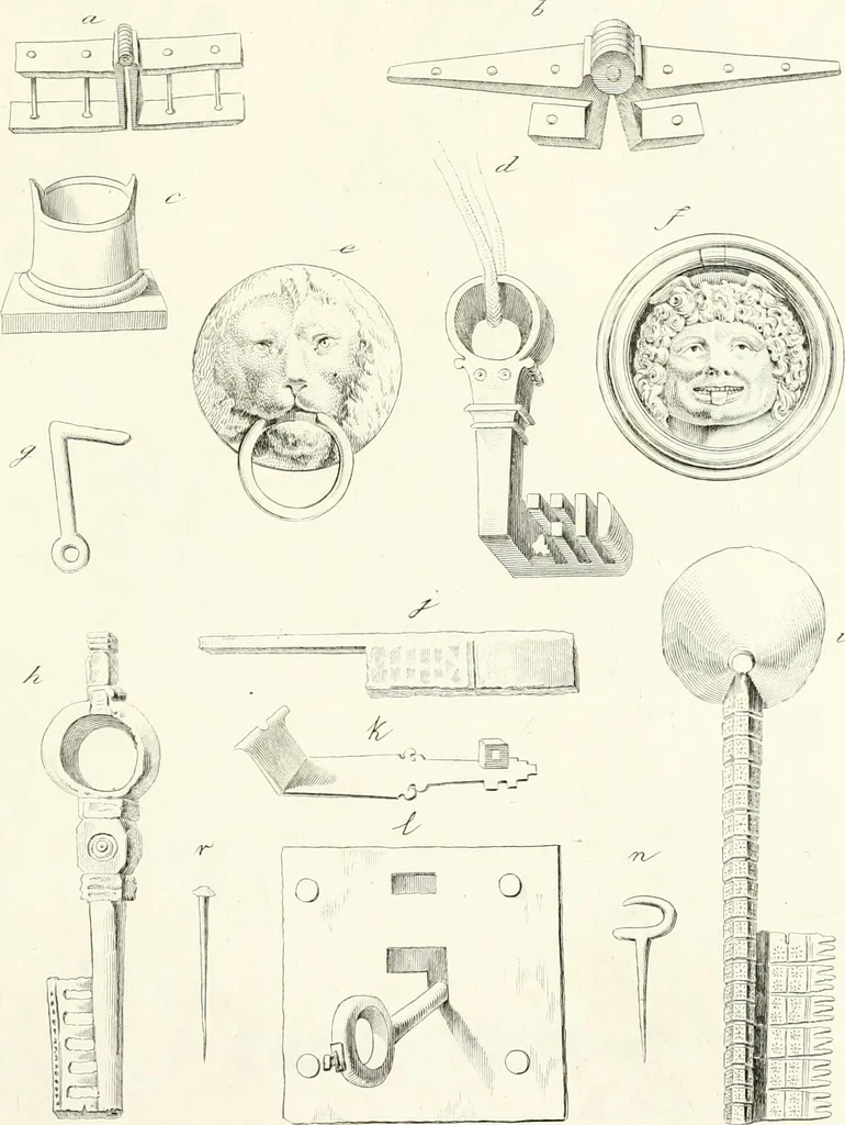 An illustration from Specimens from the Naples Museum : one hundred and sixty-eight plates, engraved on copper by the best Italian artists, illustrating four hundred and sixty-six objects from every branch of art and archaeology, 1889, leaf 292