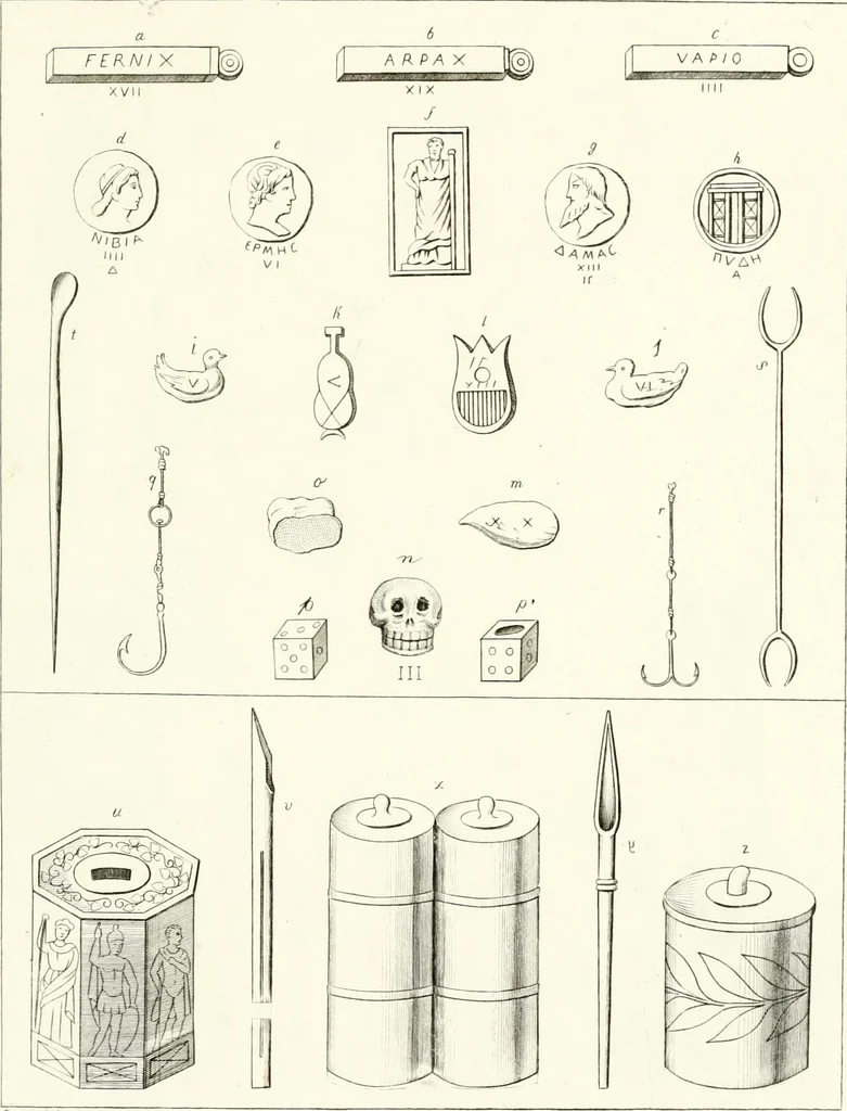 An illustration from Specimens from the Naples Museum : one hundred and sixty-eight plates, engraved on copper by the best Italian artists, illustrating four hundred and sixty-six objects from every branch of art and archaeology, 1889, leaf 298