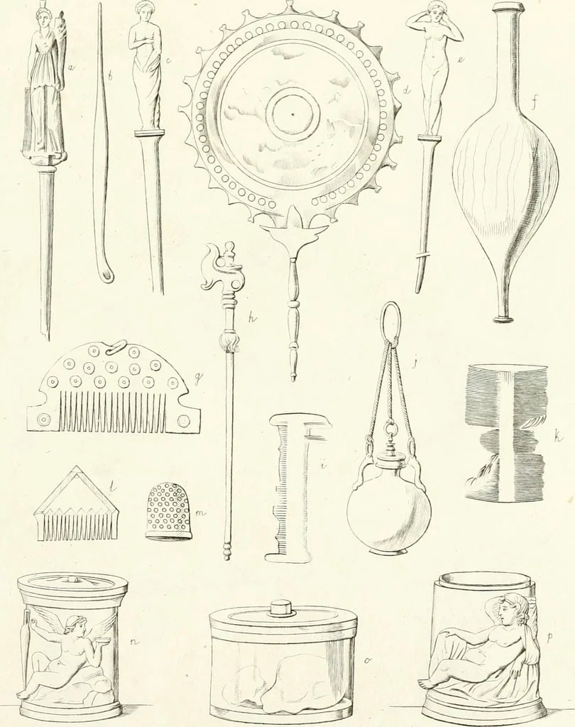 An illustration from Specimens from the Naples Museum : one hundred and sixty-eight plates, engraved on copper by the best Italian artists, illustrating four hundred and sixty-six objects from every branch of art and archaeology, 1889, leaf 300