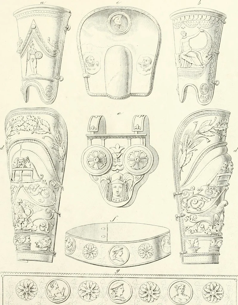 An illustration from Specimens from the Naples Museum : one hundred and sixty-eight plates, engraved on copper by the best Italian artists, illustrating four hundred and sixty-six objects from every branch of art and archaeology, 1889, leaf 308