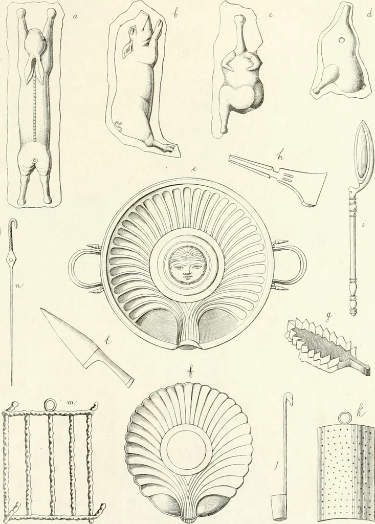 An illustration from Specimens from the Naples Museum : one hundred and sixty-eight plates, engraved on copper by the best Italian artists, illustrating four hundred and sixty-six objects from every branch of art and archaeology, 1889, leaf 324