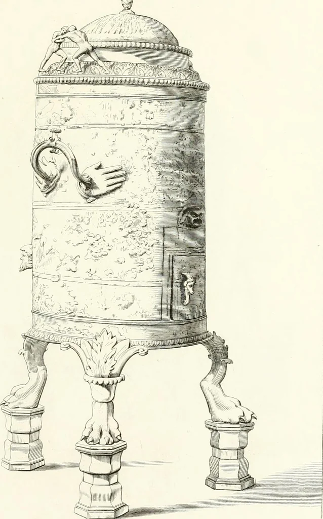 An illustration from Specimens from the Naples Museum : one hundred and sixty-eight plates, engraved on copper by the best Italian artists, illustrating four hundred and sixty-six objects from every branch of art and archaeology, 1889, leaf 328