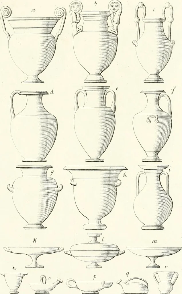 An illustration from Specimens from the Naples Museum : one hundred and sixty-eight plates, engraved on copper by the best Italian artists, illustrating four hundred and sixty-six objects from every branch of art and archaeology, 1889, leaf 332