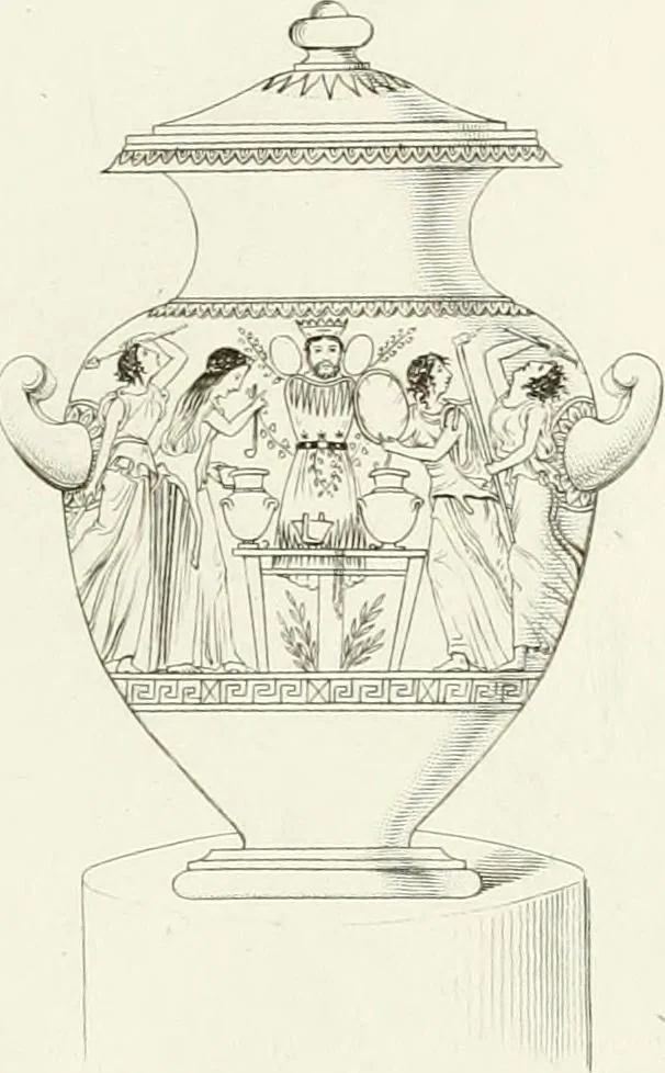 An illustration from Specimens from the Naples Museum : one hundred and sixty-eight plates, engraved on copper by the best Italian artists, illustrating four hundred and sixty-six objects from every branch of art and archaeology, 1889, leaf 342