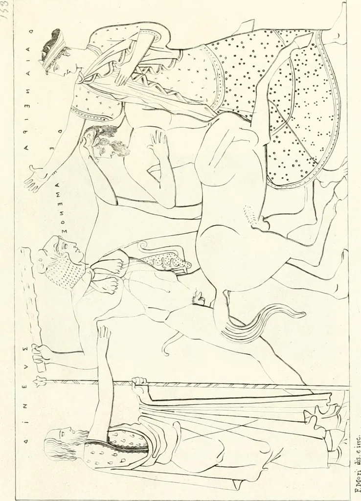 An illustration from Specimens from the Naples Museum : one hundred and sixty-eight plates, engraved on copper by the best Italian artists, illustrating four hundred and sixty-six objects from every branch of art and archaeology, 1889, leaf 348