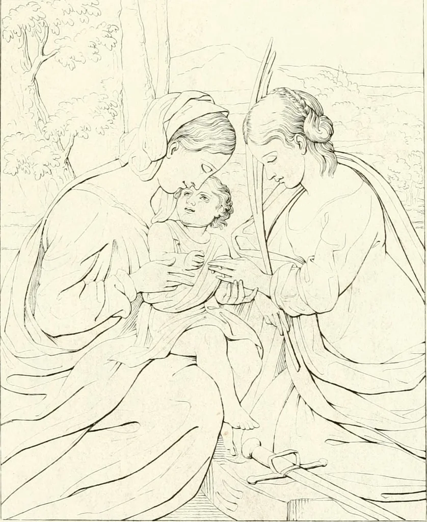 An illustration from Specimens from the Naples Museum : one hundred and sixty-eight plates, engraved on copper by the best Italian artists, illustrating four hundred and sixty-six objects from every branch of art and archaeology, 1889, leaf 364