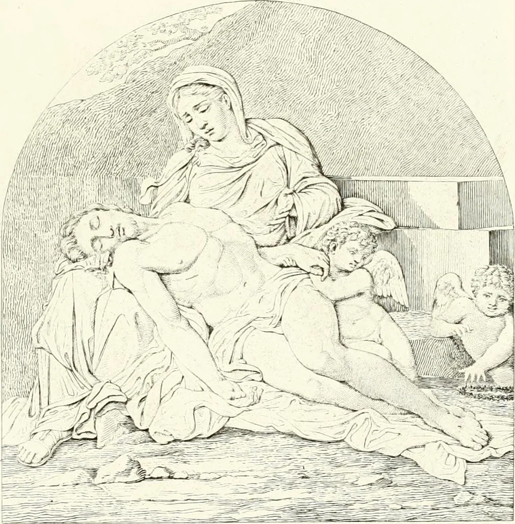 An illustration from Specimens from the Naples Museum : one hundred and sixty-eight plates, engraved on copper by the best Italian artists, illustrating four hundred and sixty-six objects from every branch of art and archaeology, 1889, leaf 372