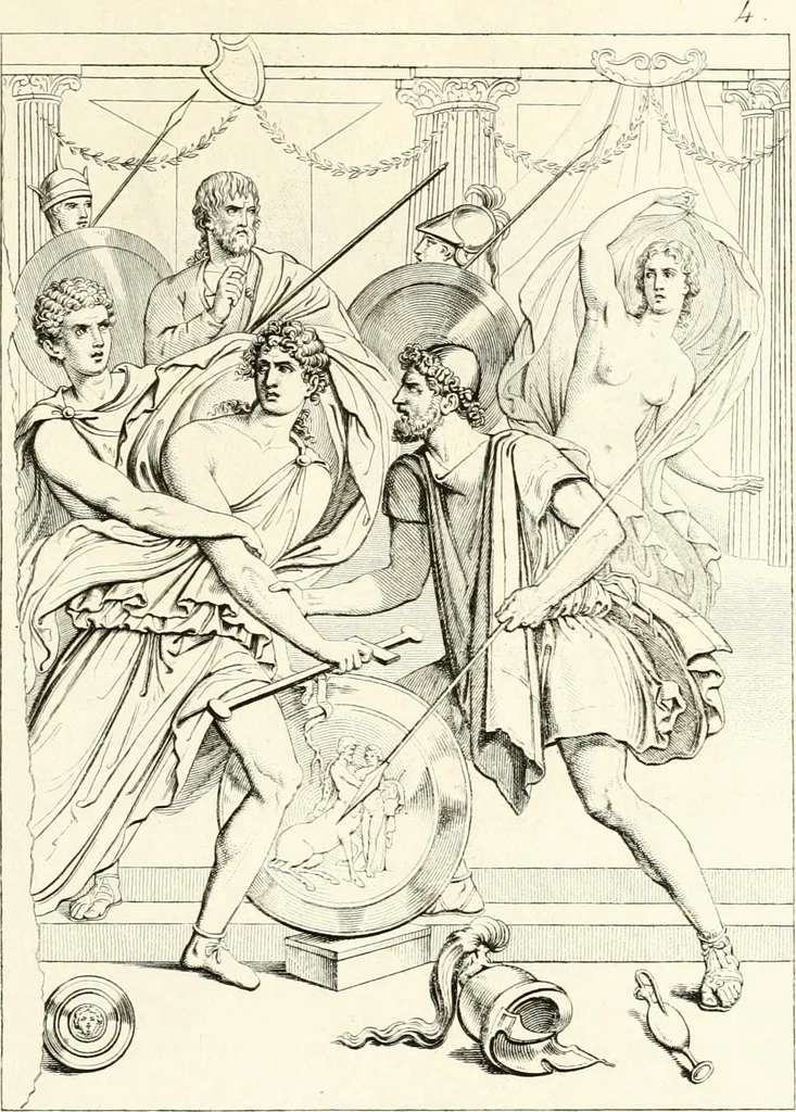 An illustration from Specimens from the Naples Museum : one hundred and sixty-eight plates, engraved on copper by the best Italian artists, illustrating four hundred and sixty-six objects from every branch of art and archaeology, 1889, leaf 50