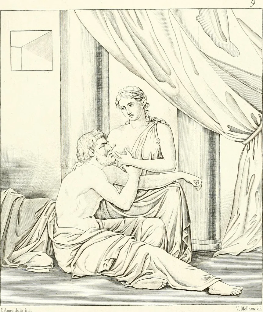 An illustration from Specimens from the Naples Museum : one hundred and sixty-eight plates, engraved on copper by the best Italian artists, illustrating four hundred and sixty-six objects from every branch of art and archaeology, 1889, leaf 60