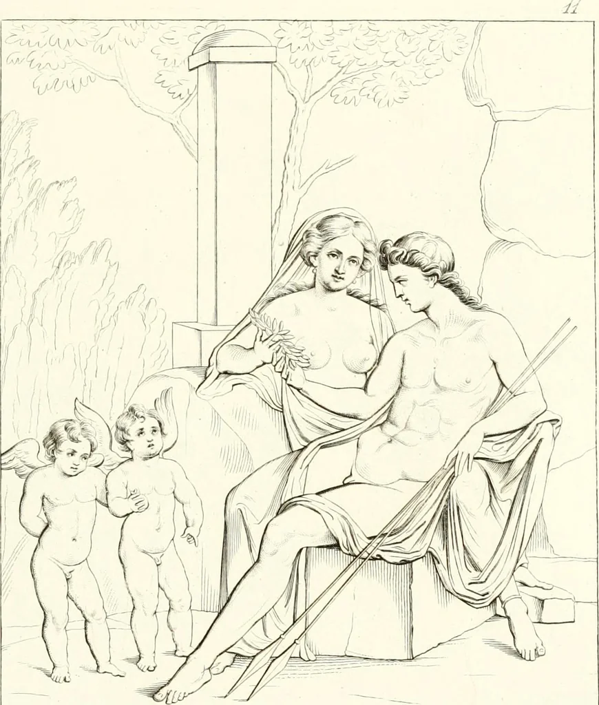 An illustration from Specimens from the Naples Museum : one hundred and sixty-eight plates, engraved on copper by the best Italian artists, illustrating four hundred and sixty-six objects from every branch of art and archaeology, 1889, leaf 64