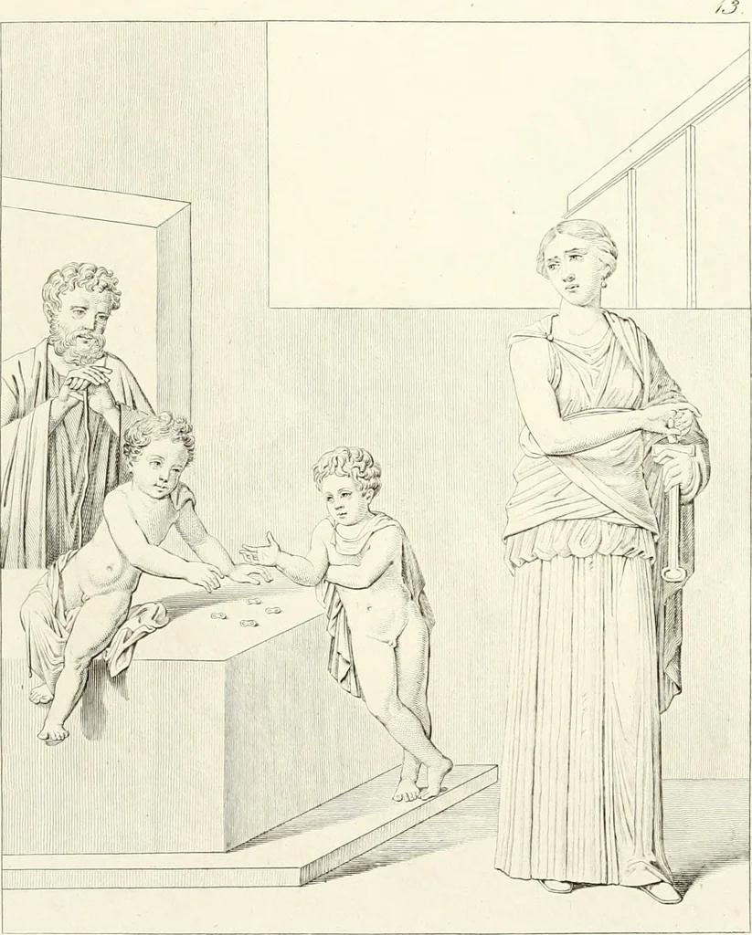 An illustration from Specimens from the Naples Museum : one hundred and sixty-eight plates, engraved on copper by the best Italian artists, illustrating four hundred and sixty-six objects from every branch of art and archaeology, 1889, leaf 68