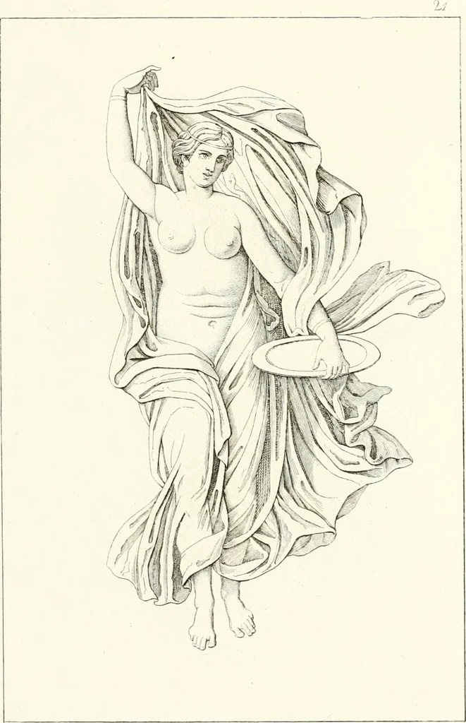 An illustration from Specimens from the Naples Museum : one hundred and sixty-eight plates, engraved on copper by the best Italian artists, illustrating four hundred and sixty-six objects from every branch of art and archaeology, 1889, leaf 84