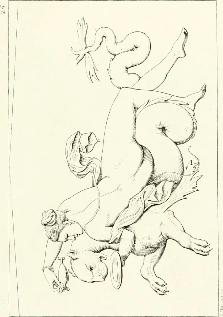 An illustration from Specimens from the Naples Museum : one hundred and sixty-eight plates, engraved on copper by the best Italian artists, illustrating four hundred and sixty-six objects from every branch of art and archaeology, 1889, leaf 94