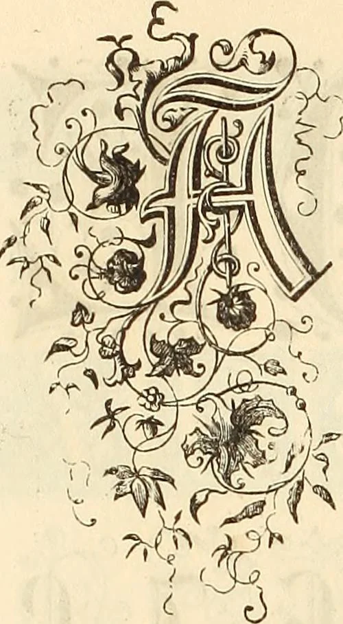 An illustration from [Specimens in the printing office of Francis Hart & Co., New York], 1877, leaf 79