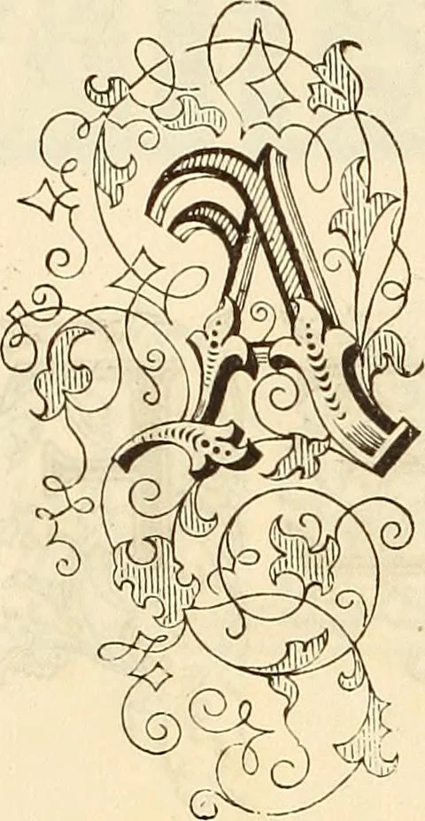 An illustration from [Specimens in the printing office of Francis Hart & Co., New York], 1877, leaf 79