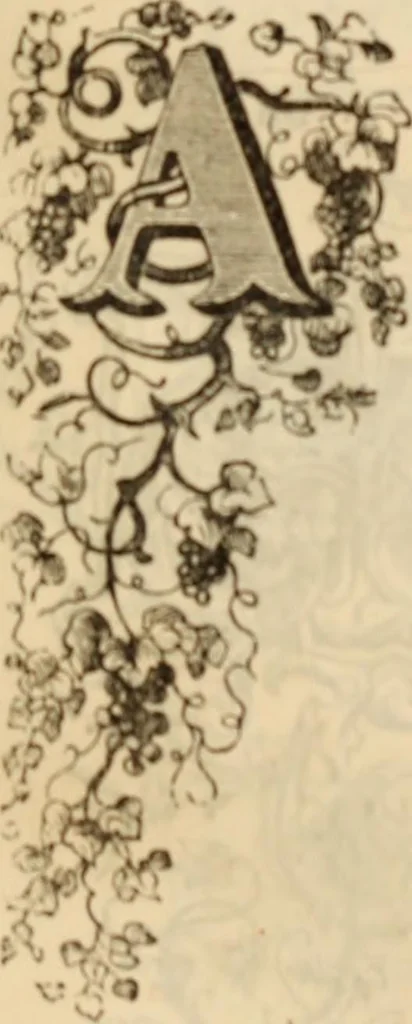 An illustration from [Specimens in the printing office of Francis Hart & Co., New York], 1877, leaf 80
