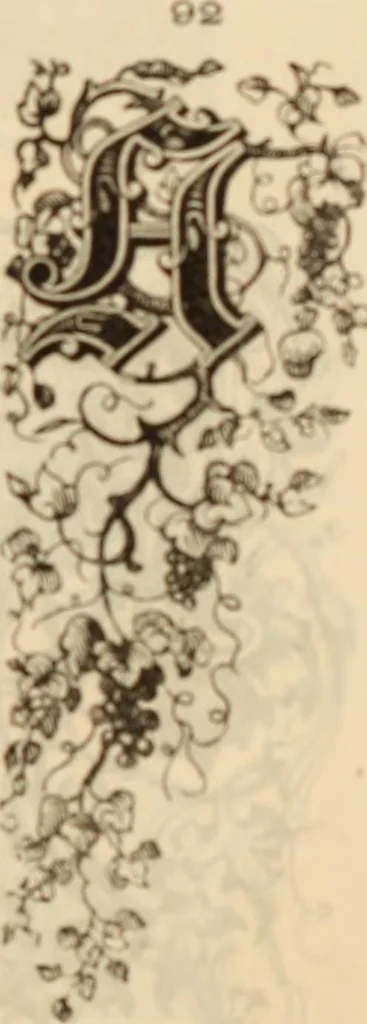 An illustration from [Specimens in the printing office of Francis Hart & Co., New York], 1877, leaf 80