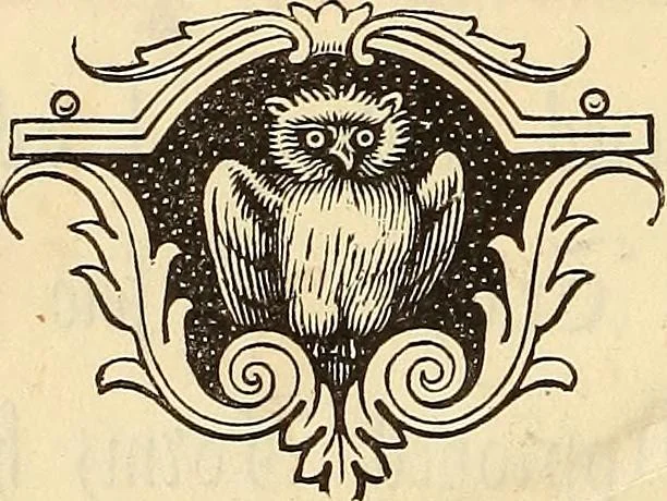 An illustration from [Specimens in the printing office of Francis Hart & Co., New York], 1877, leaf 9