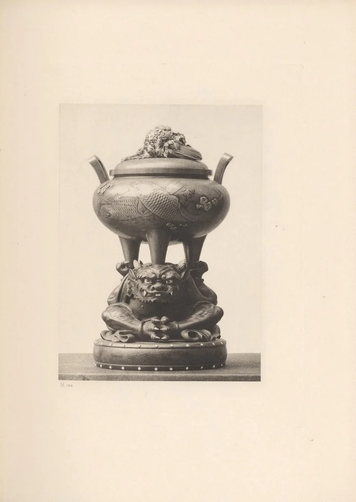 An illustration from Specimens of Japanese art from the collection of Michael Tomkinson ..., 1899, leaf 199