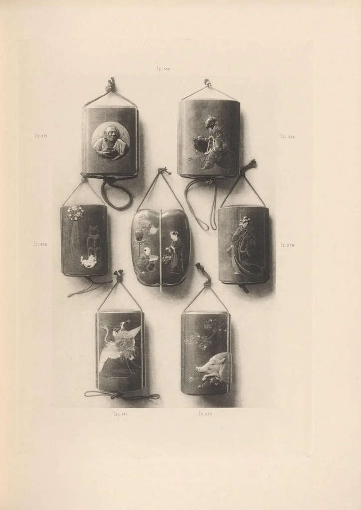 An illustration from Specimens of Japanese art from the collection of Michael Tomkinson ..., 1899, leaf 99
