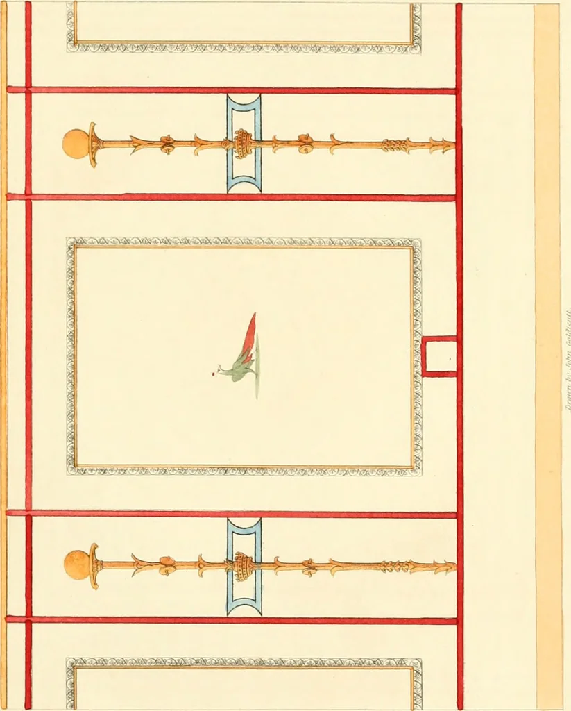 An illustration from Specimens of ancient decorations from Pompeii, 1825, leaf 22