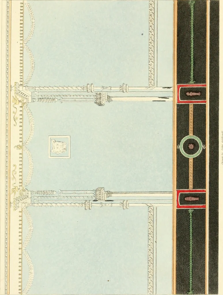 An illustration from Specimens of ancient decorations from Pompeii, 1825, leaf 26