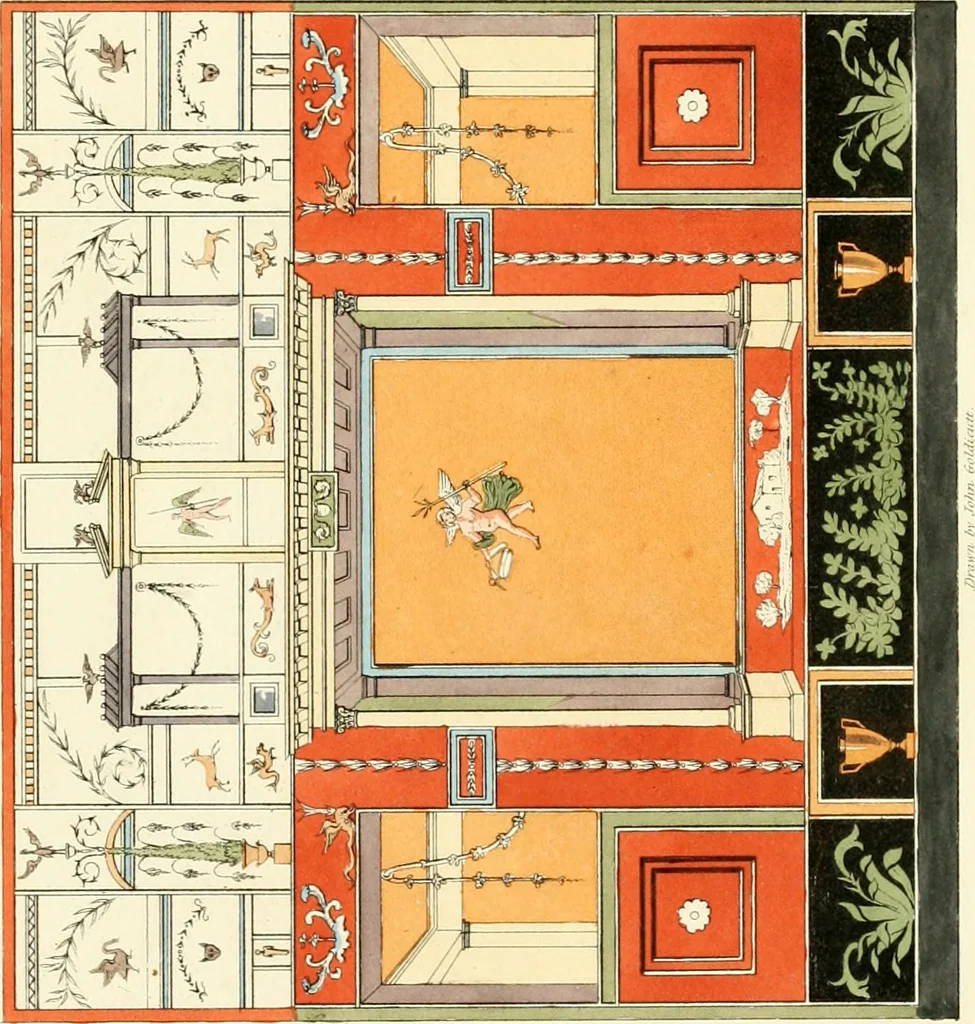 An illustration from Specimens of ancient decorations from Pompeii, 1825, leaf 32