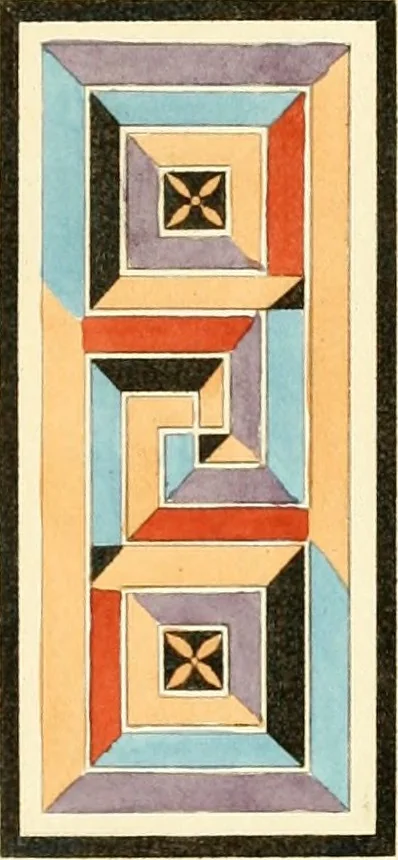 An illustration from Specimens of ancient decorations from Pompeii, 1825, leaf 44