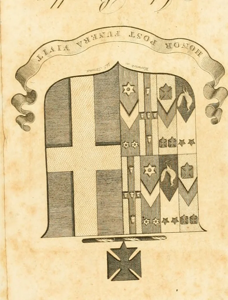 An illustration from Specimens of ancient decorations from Pompeii, 1825, leaf 50