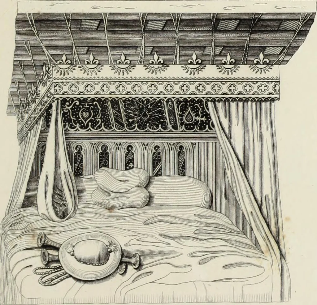An illustration from Specimens of ancient furniture drawn from existing authorities, 1836, leaf 104