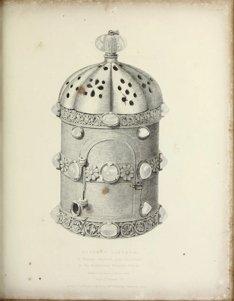 An illustration from Specimens of ancient furniture drawn from existing authorities, 1836, leaf 132