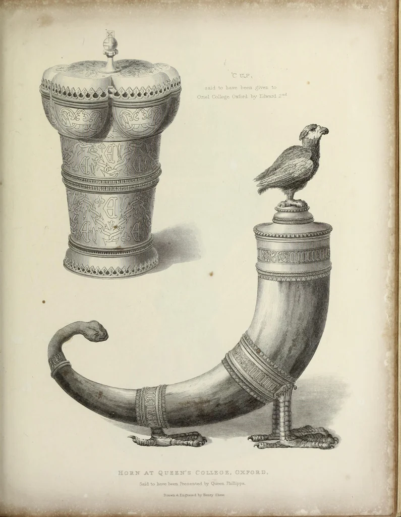 An illustration from Specimens of ancient furniture drawn from existing authorities, 1836, leaf 160
