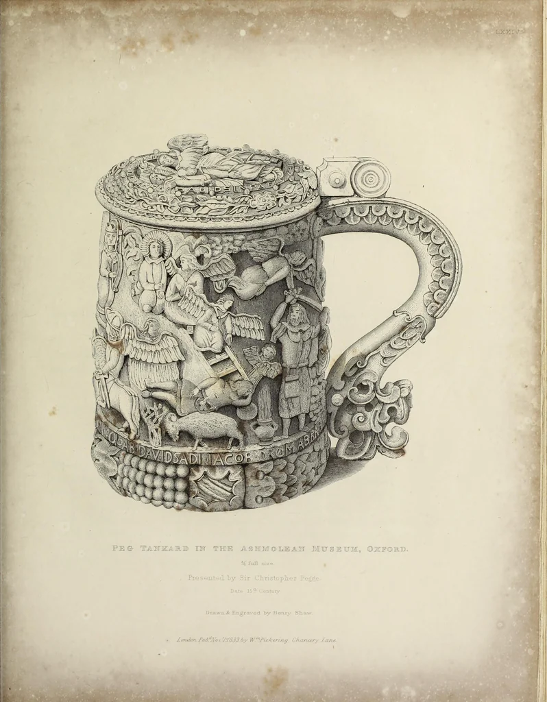 An illustration from Specimens of ancient furniture drawn from existing authorities, 1836, leaf 182