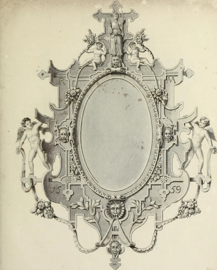 An illustration from Specimens of ancient furniture drawn from existing authorities, 1836, leaf 38
