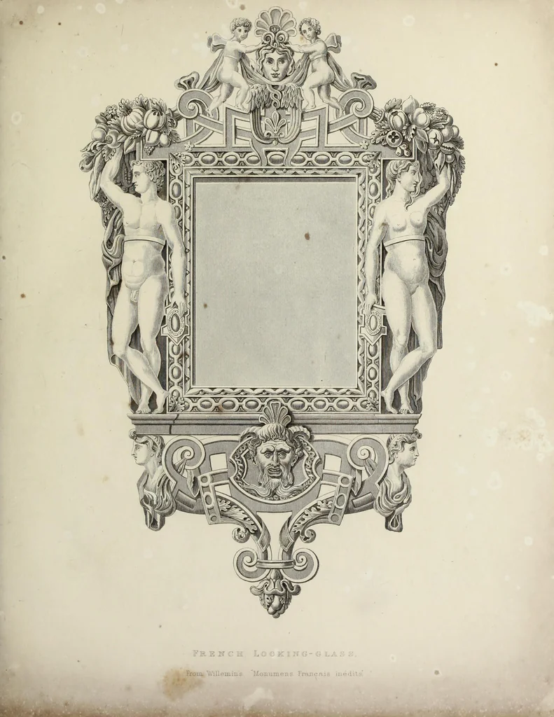 An illustration from Specimens of ancient furniture drawn from existing authorities, 1836, leaf 40