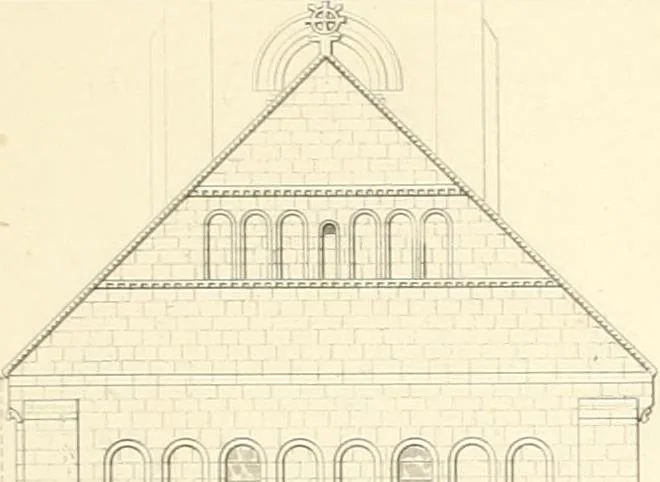 An illustration from Specimens of the architecture of Normandy, from the 16th to the 17th century. Engraved by John and Henry Le Keux, 1874, leaf 150