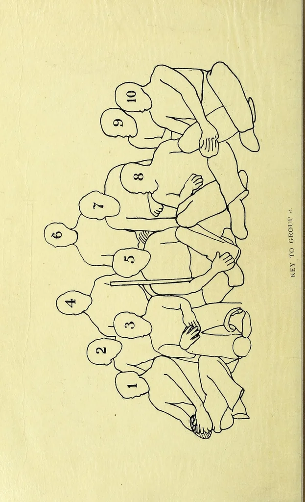 An illustration from Specimens of Bushman folklore, 1911, leaf 578